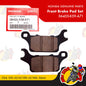 06455-K59-A71 | Front Brake Pad Set | Genuine Honda parts | Click 125i v2/v3/150i v2/160i Gixxer