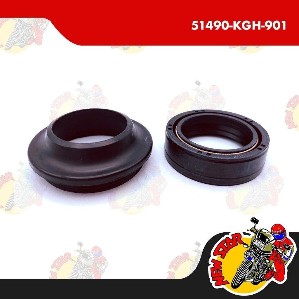 51490-KGH-901 | Front Fork Oil Seal Set | Genuine Honda parts | Click 125i/150i/160i Beat Carb/Fi