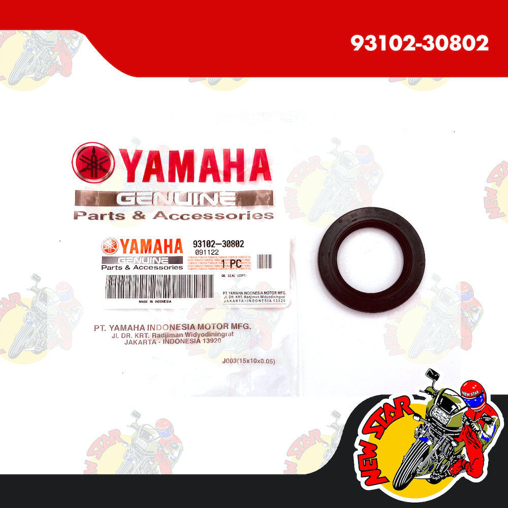 93102-30802 | Crankshaft Oil Seal Left | Genuine Yamaha parts | NMax v1