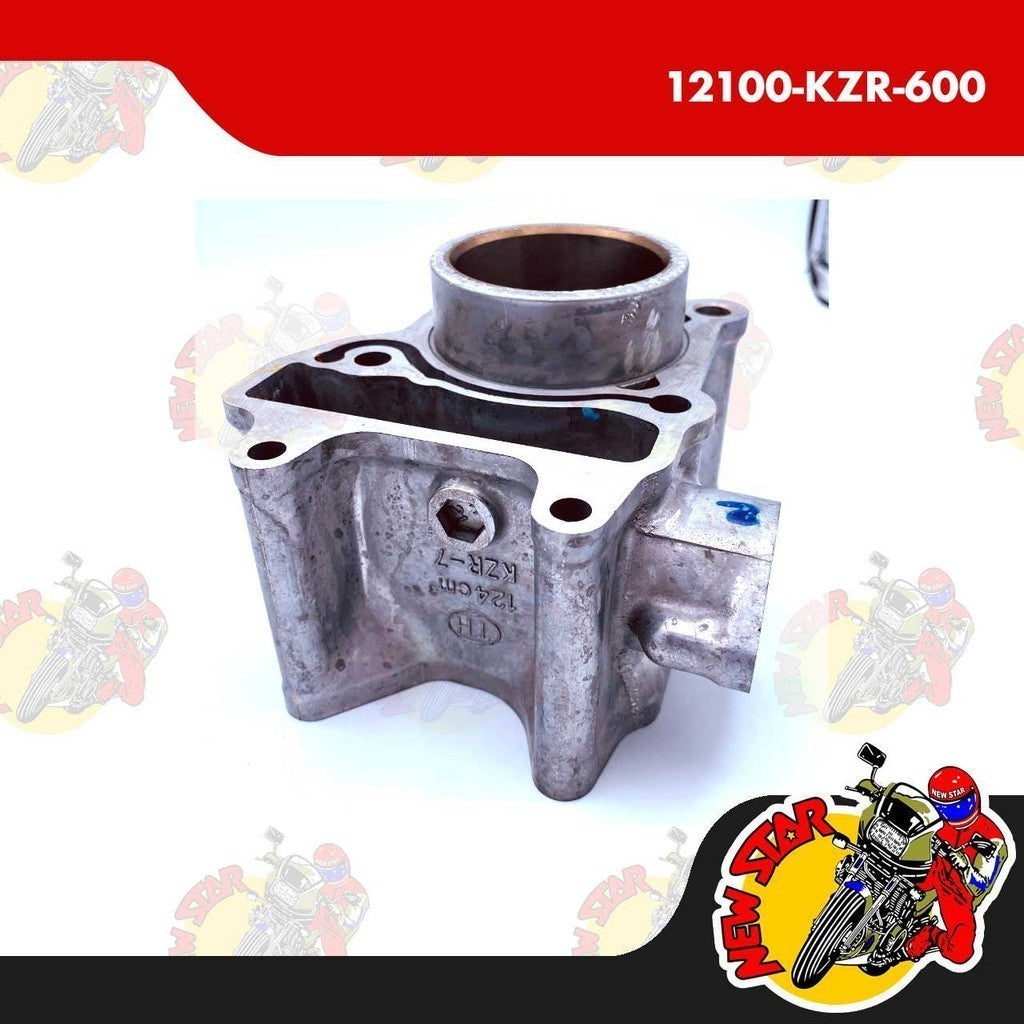 12100-KZR-600 | Cylinder Block | Genuine Honda parts | Click 125i