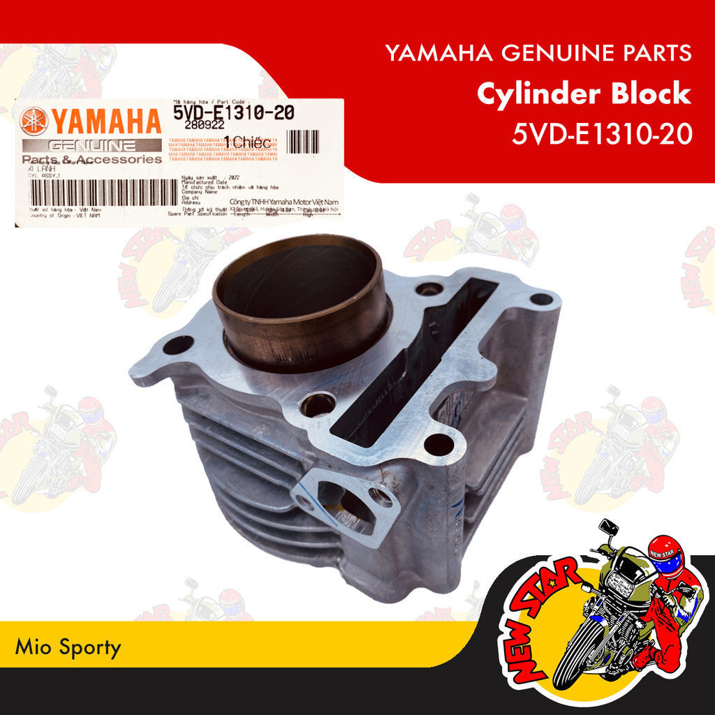 5VD-E1310-20 | Cylinder Block | Genuine Yamaha parts | Mio Sporty