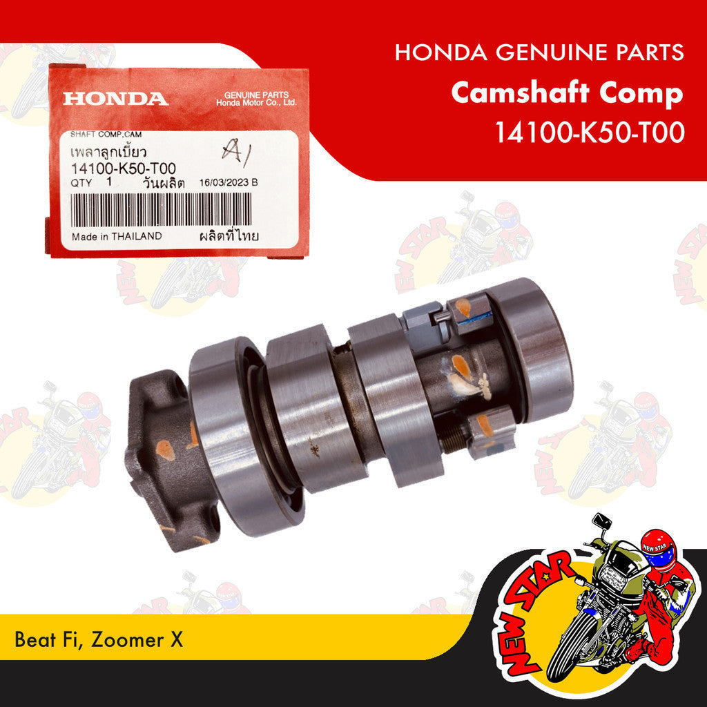 14100-K50-T00 | Camshaft Comp | Genuine Honda parts | Beat Fi Zoomer X