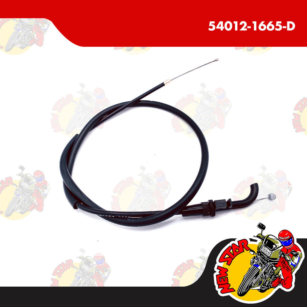 54012-1665-D | Throttle Cable | Genuine Kawasaki parts | Barako I Barako II