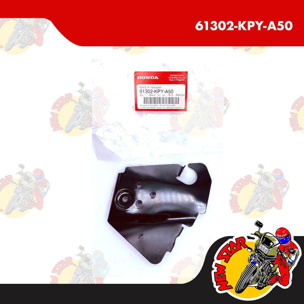 XRM 125 Fi/125 Trinity Headlight Plate | Genuine Honda parts