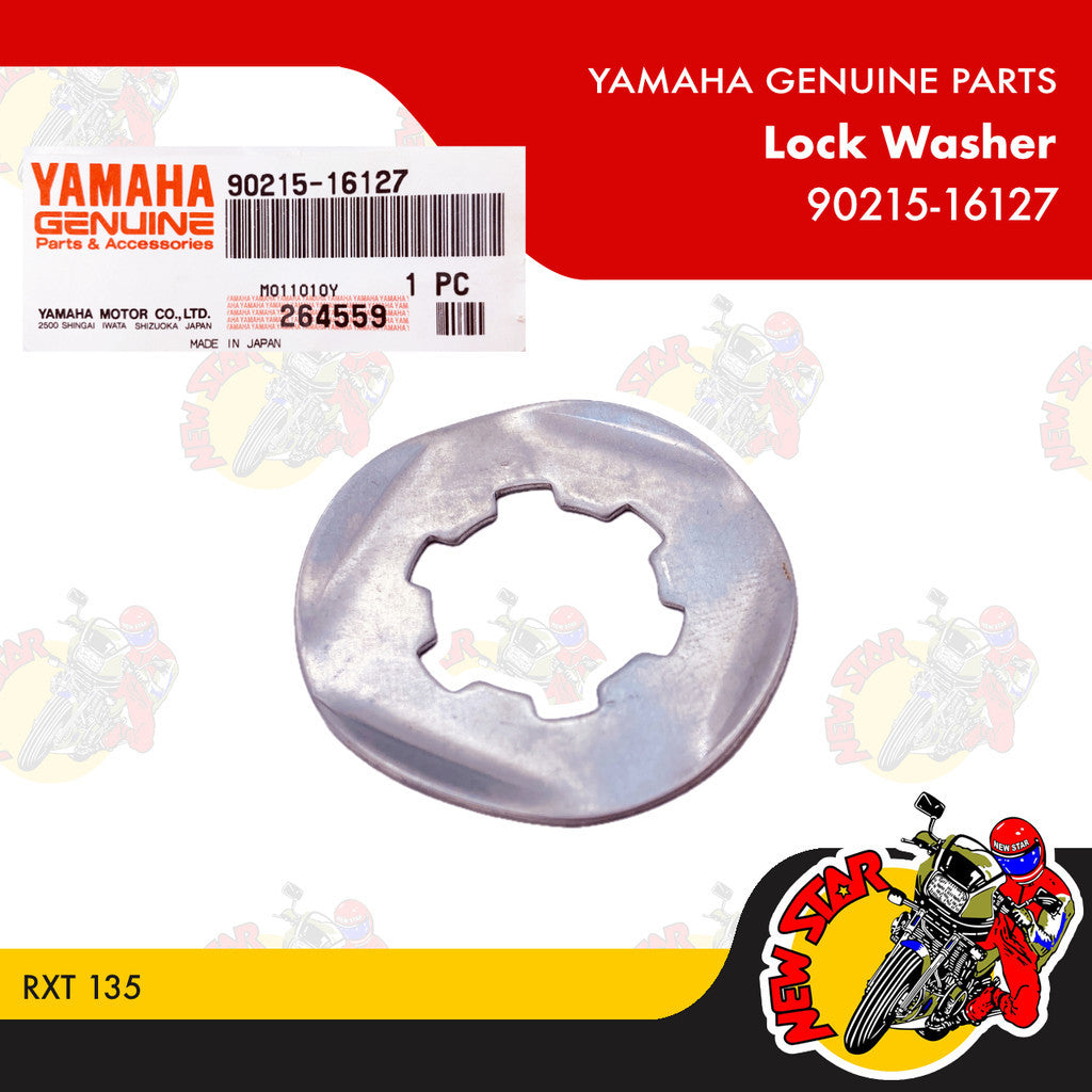 90215-16127 | Lock Washer | Genuine Yamaha parts | RXT 135