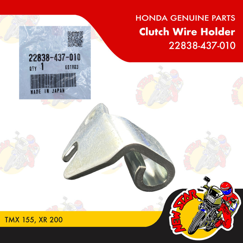 22838-437-010 | Clutch Wire Holder | Genuine Honda parts | TMX 155 XR 200
