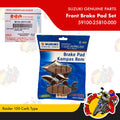 59100-25810-000 | Front Brake Pad Set | Genuine Suzuki parts | Raider 150 Carb