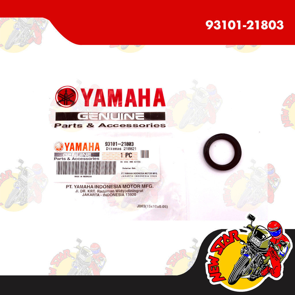 93101-21803 | Drive Pulley Oil Seal | Genuine Yamaha parts | Mio Sporty