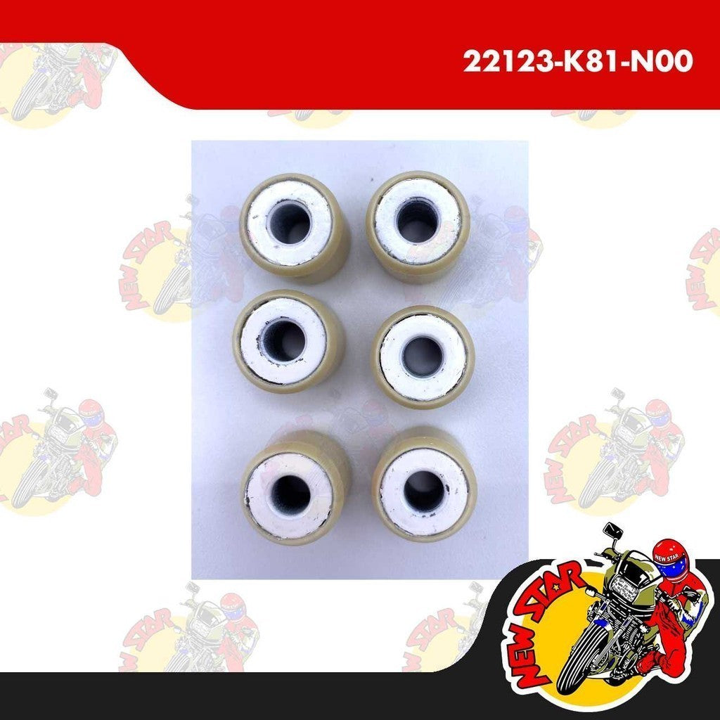 22123-K81-N00 | Weight Roller Set | Genuine Honda parts | Beat Fi Zoomer X