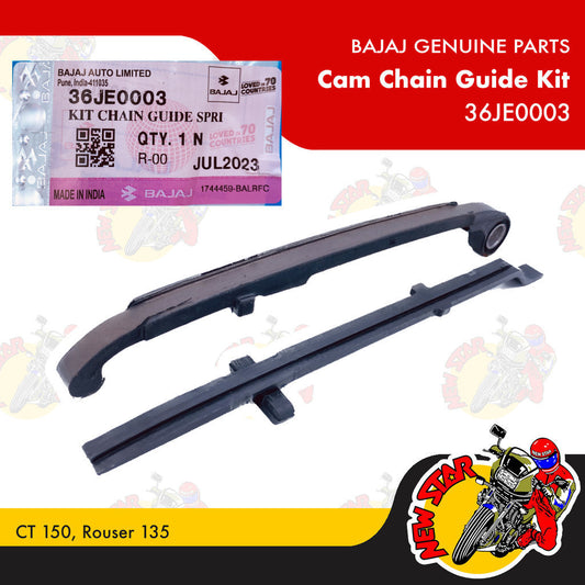 36JE0003 | Cam Chain Guide Kit | Genuine Bajaj parts | CT 150 Rouser 135