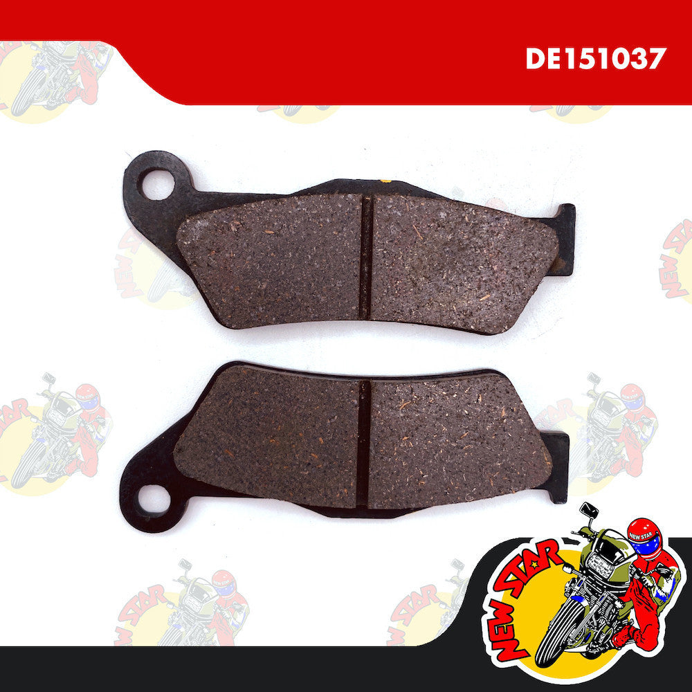 DE151037 | Front Brake Pad Set | Genuine Bajaj parts | Rouser 180 Rouser NS 125