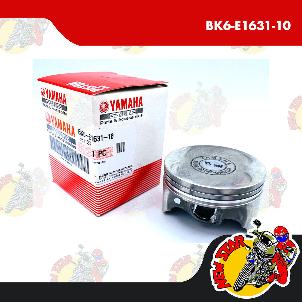 BK6-E1631-10 | Piston Standard Size | Genuine Yamaha parts | NMax v2 Aerox v2 R 15
