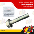 95701-06028-00 | Flange Bolt 6x28 | Genuine Honda parts | TMX 155