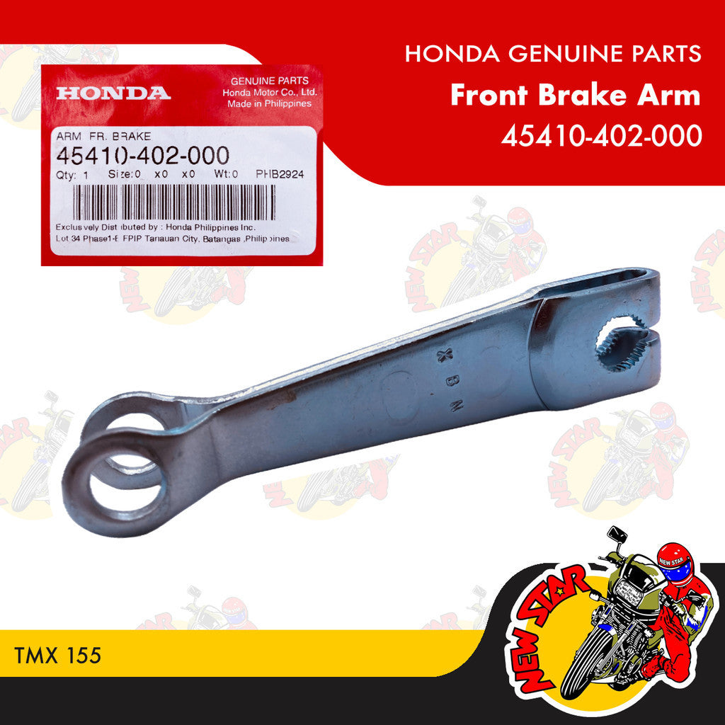 45410-402-000 | Front Brake Arm | Genuine Honda parts | TMX 155