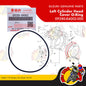 09280-84002-000 | Left Cylinder Head Cover O-Ring | Genuine Suzuki parts | Raider J 110 Shogun 125