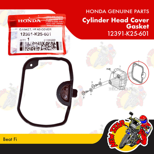 12391-K25-601 | Cylinder Head Cover Gasket | Genuine Honda parts | Beat Fi