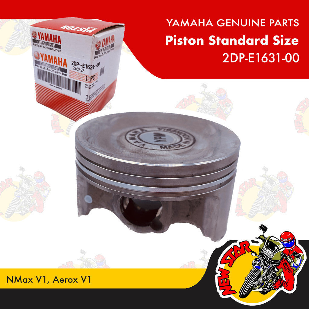 2DP-E1631-00 | Piston Standard Size | Genuine Yamaha parts | NMax v1 Aerox v1