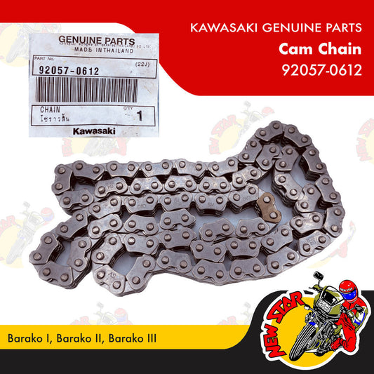 92057-0612 | Cam Timing Chain | Genuine Kawasaki parts | Barako I Barako II Barako III