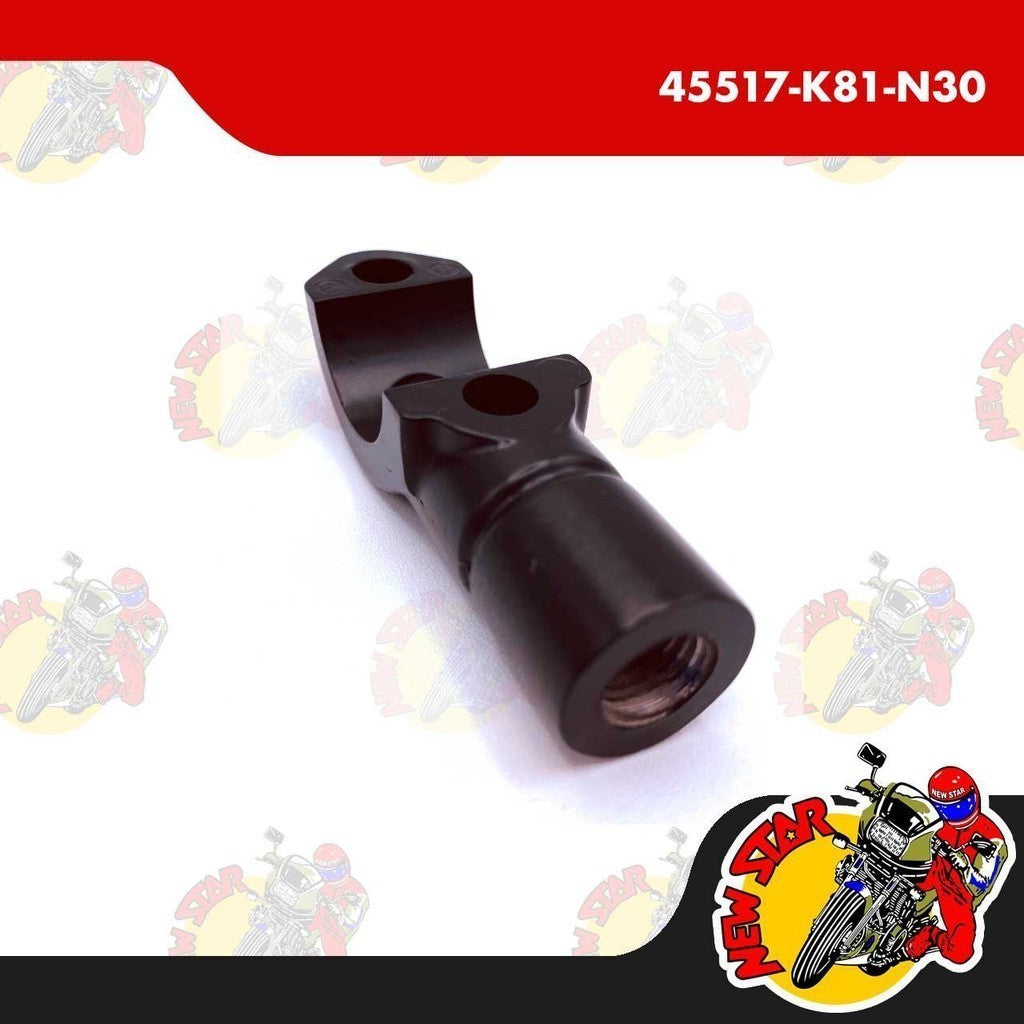 45517-K81-N30 | Mirror Holder | Genuine Honda parts | Click 125i v2/v3/150i v2/160i Gixxer