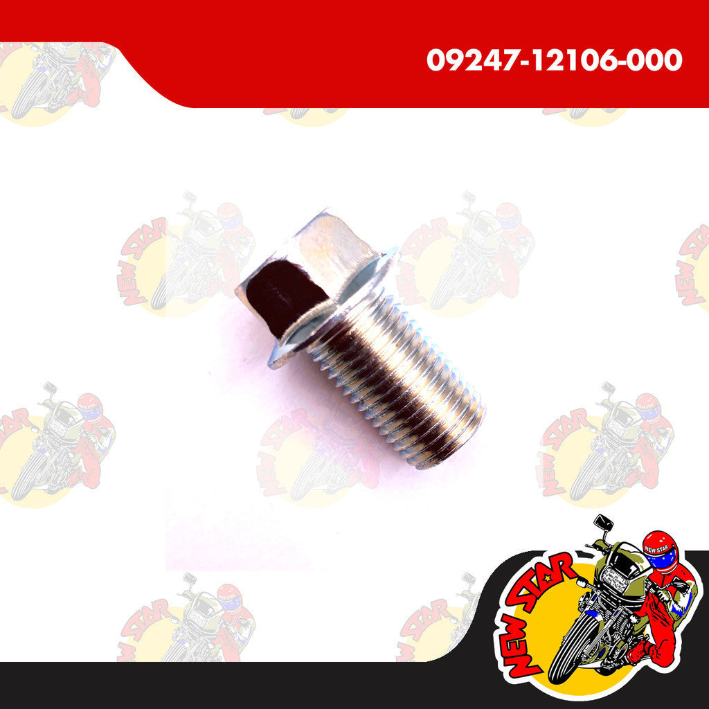 09247-12106-000 | Drain Plug Bolt 12X20 | Genuine Suzuki parts | Raider 150 Carb