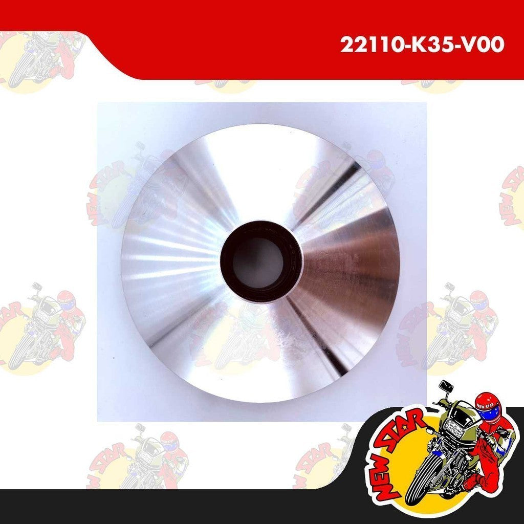 22110-K35-V00 | Moveable Drive Face Comp / Drive Pulley | Genuine Honda parts | Click 125i