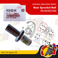 90128-KE2-940 | Rear Sprocket Bolt | Genuine Honda parts | TMX 125 Alpha/155