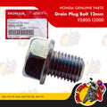 92800-12000 | Drain Plug Bolt 12mm | Genuine Honda parts | XRM 110/125 Wave 100/110R/125 TMX 155