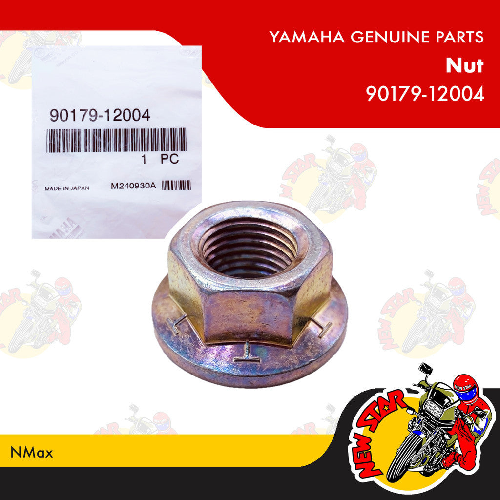 90179-12004 | Nut | Genuine Yamaha parts | NMax