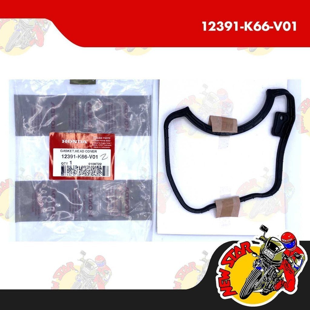 12391-K66-V01 | Cylinder Head Cover Gasket | Genuine Honda parts | Click 125i v2/v3
