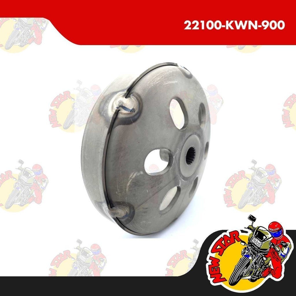 22100-KWN-900 | Clutch Outer Comp / Clutch Bell | Genuine Honda parts | Click 125i/150i PCX 150