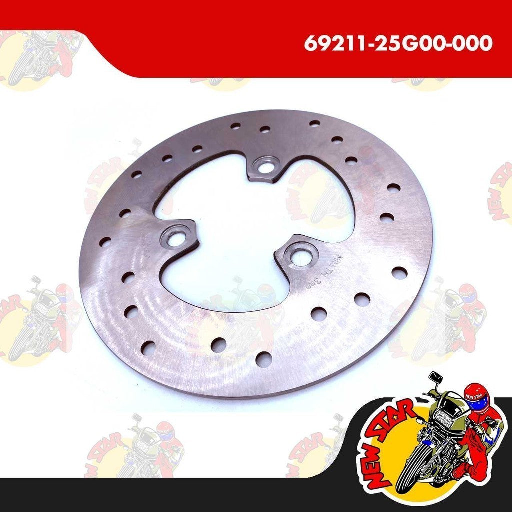 69211-25G00-000 | Rear Disc Brake Plate | Genuine Suzuki parts | Raider 150 Carb