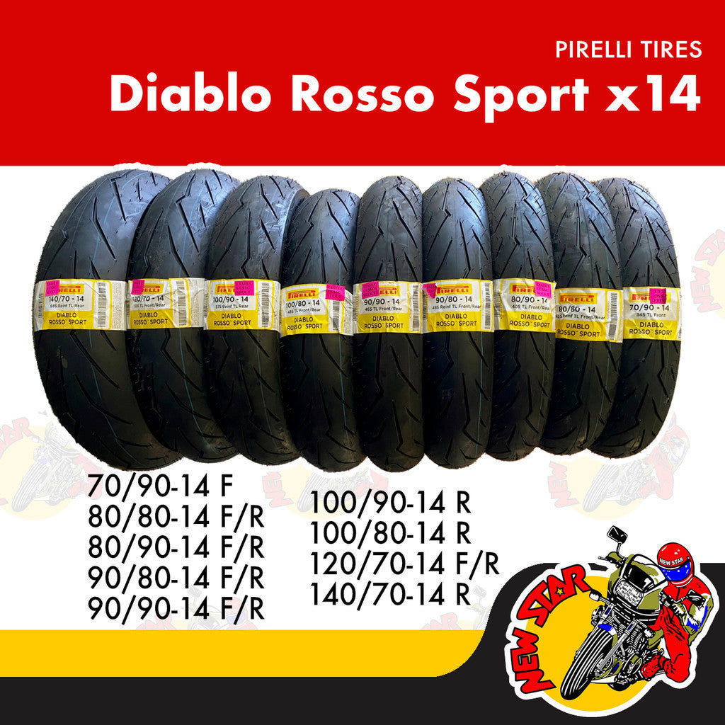 Pirelli Diablo Rosso Sport x14 | Genuine Pirelli tires