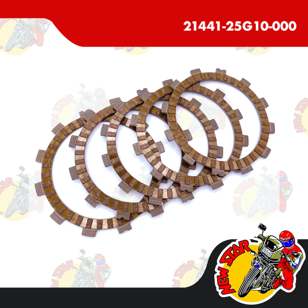 21441-25G10-000 | Clutch Lining Set | Genuine Suzuki parts | Raider 150 Fi