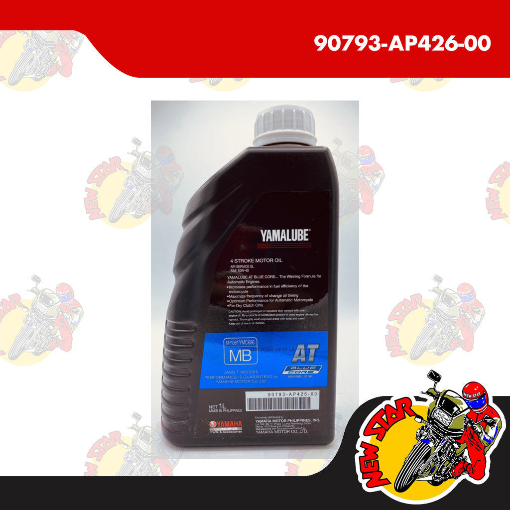 90793-AP426 | Yamalube Blue Core Oil 10W40 | Genuine Yamaha parts | NMax Aerox Mio I 125