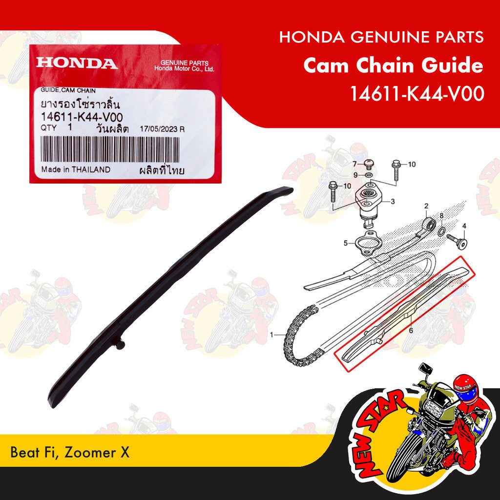 14611-K44-V00 | Cam Chain Guide | Genuine Honda parts | Beat Fi Zoomer X