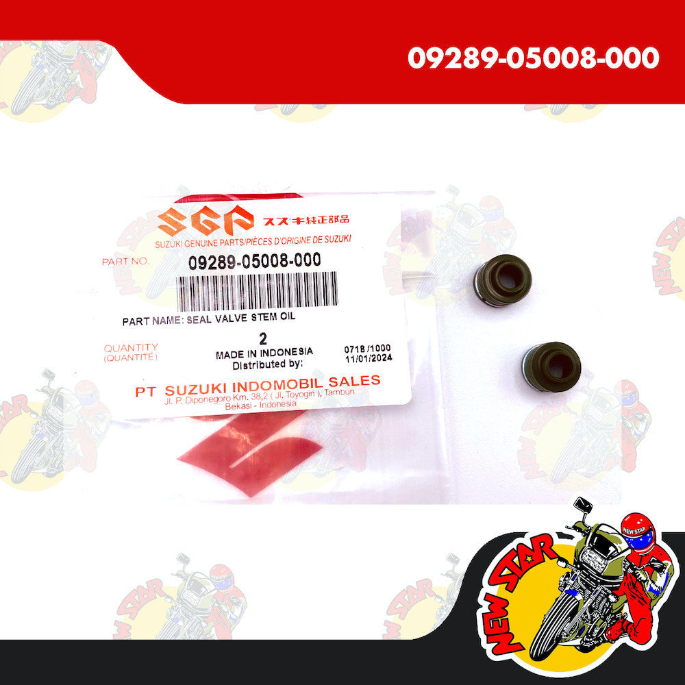 09289-05008-000 | Valve Stem Seal | Genuine Suzuki parts | Raider J 110 Shogun 125 Smash 110/115