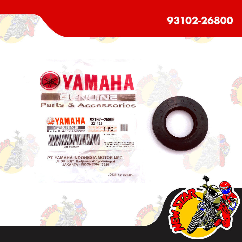 93102-26800 | Drive Axle Oil Seal | Genuine Yamaha parts | Mio Sporty