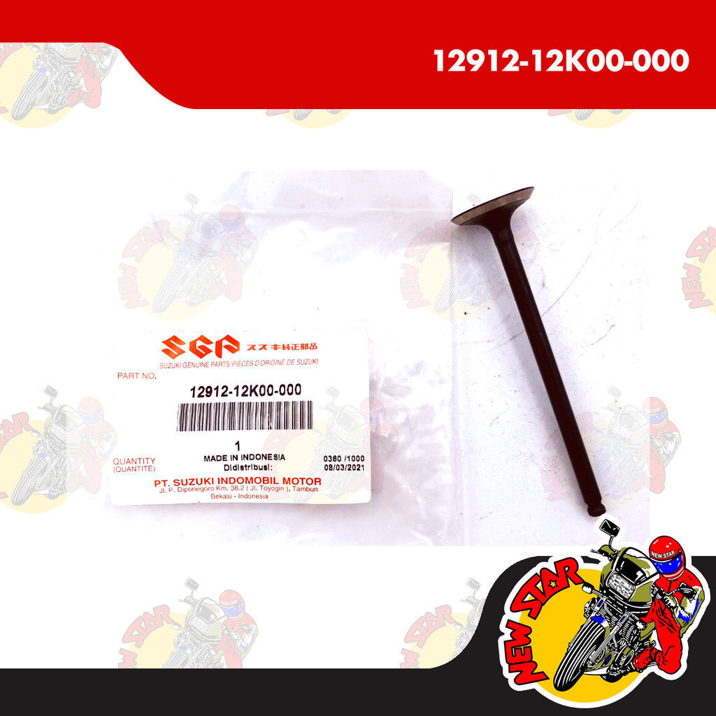 12912-12K00-000 | Exhaust Valve | Genuine Suzuki parts | Raider 150 Fi