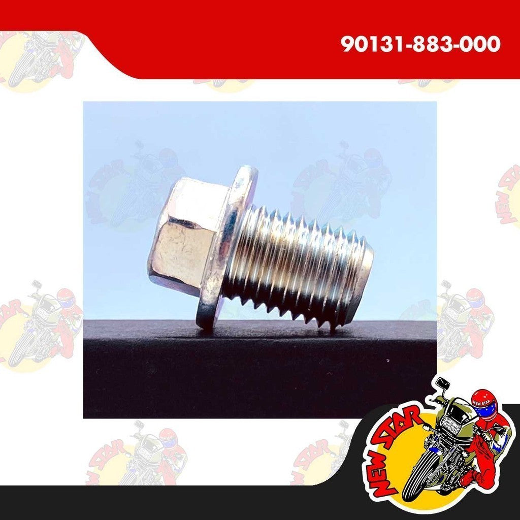90131-883-000 | Drain Plug Bolt 12X15 | Genuine Honda parts | Click 125i/150i Beat Fi PCX 150/160