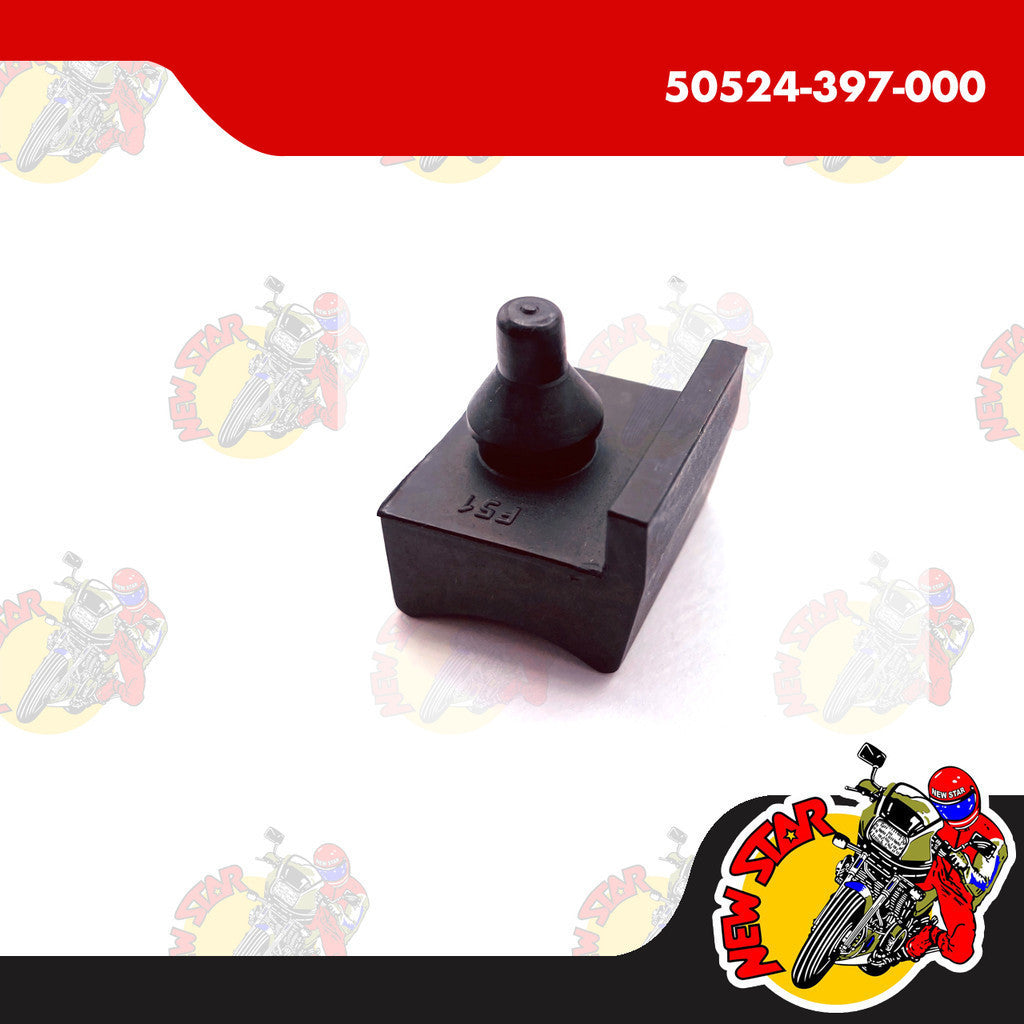 50524-397-000 | Main Stand Rubber | Genuine Honda parts | XRM 125/125 RS Wave 100/110R/125 TMX 155