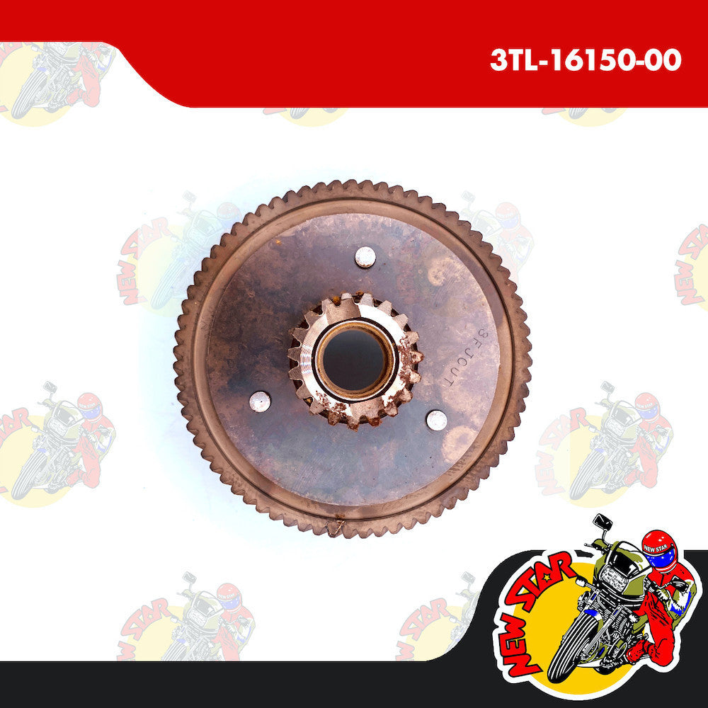 3TL-16150-00 | Clutch Housing Assy | Genuine Yamaha parts | DT 125