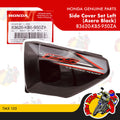 TMX 155 Side Cover Set (Asero Black) | Genuine Honda parts