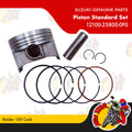 12100-25800-0F0 | Piston Standard Set | Genuine Suzuki parts | Raider 150 Carb
