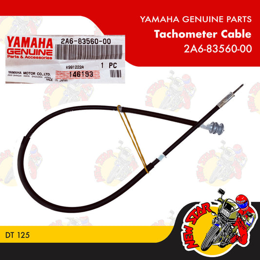 2A6-83560-00 | Tachometer Cable | Genuine Yamaha parts | DT 125