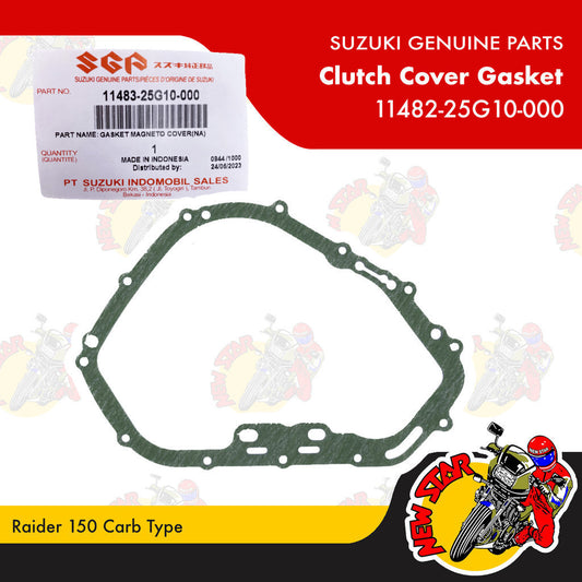11482-25G10-000 | Clutch Cover Gasket | Genuine Suzuki parts | Raider 150 Carb