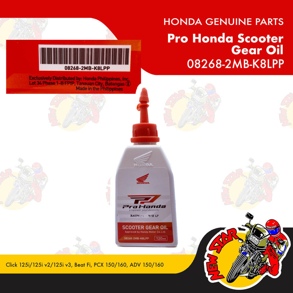 08268-2MB-K8LPP | Pro Honda Scooter Gear Oil | Genuine Honda parts | Click 125i/125i v2/125i v3