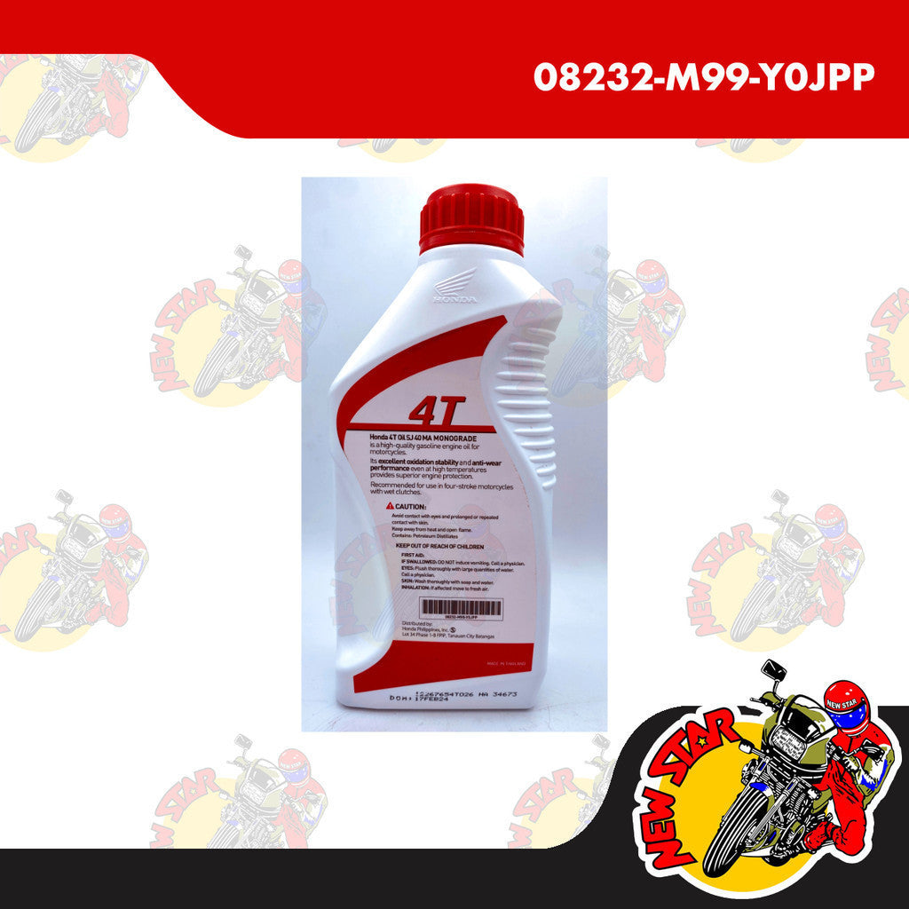 Honda 4-Stroke Engine Oil Red | Genuine Honda parts