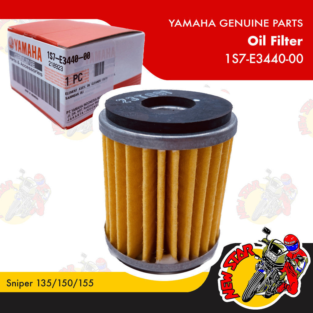 1S7-E3440-00 | Oil Filter | Genuine Yamaha parts | Sniper 135/150/155