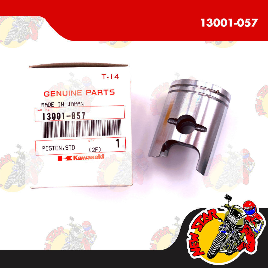 13001-057 | Piston Standard Size | Genuine Kawasaki parts | HD I/II/IX