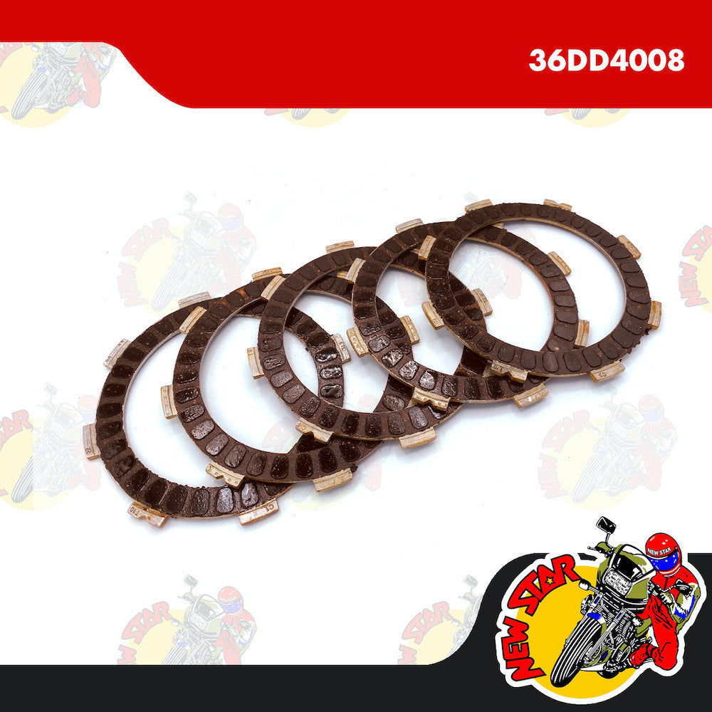 36DD4008 | Clutch Lining Set | Genuine Bajaj parts | CT 100